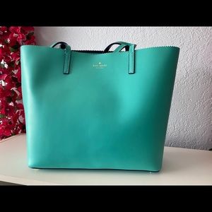 Kate Spade Little Len Blue Tote